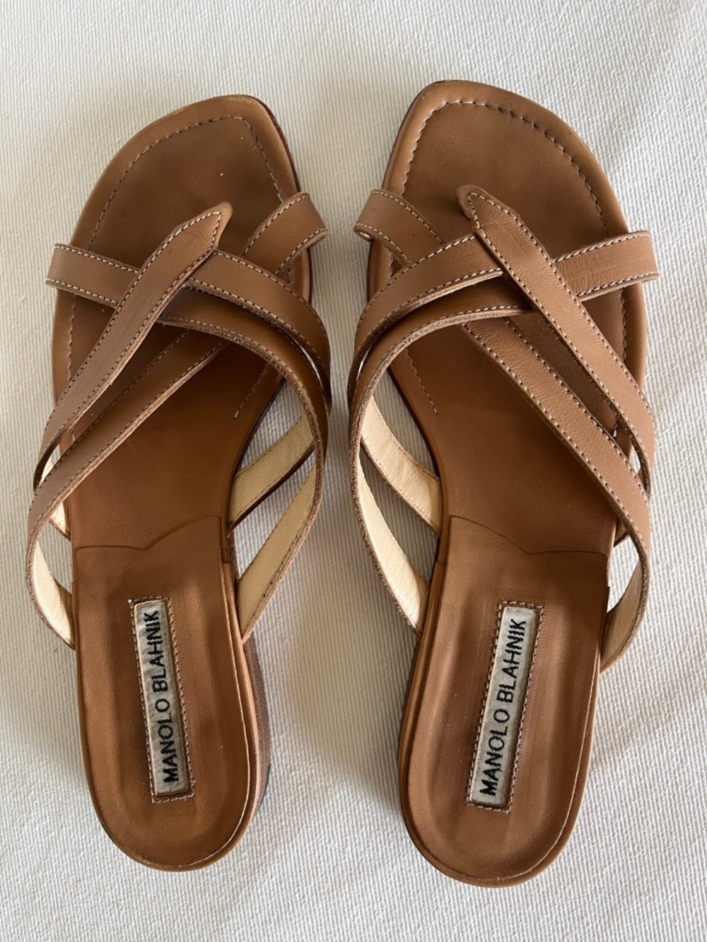 MANOLO BLAHNIK  SANDALS